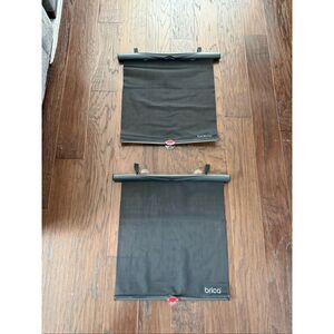 2 Pack Brica White Hot Heat Alert Car Window Shade